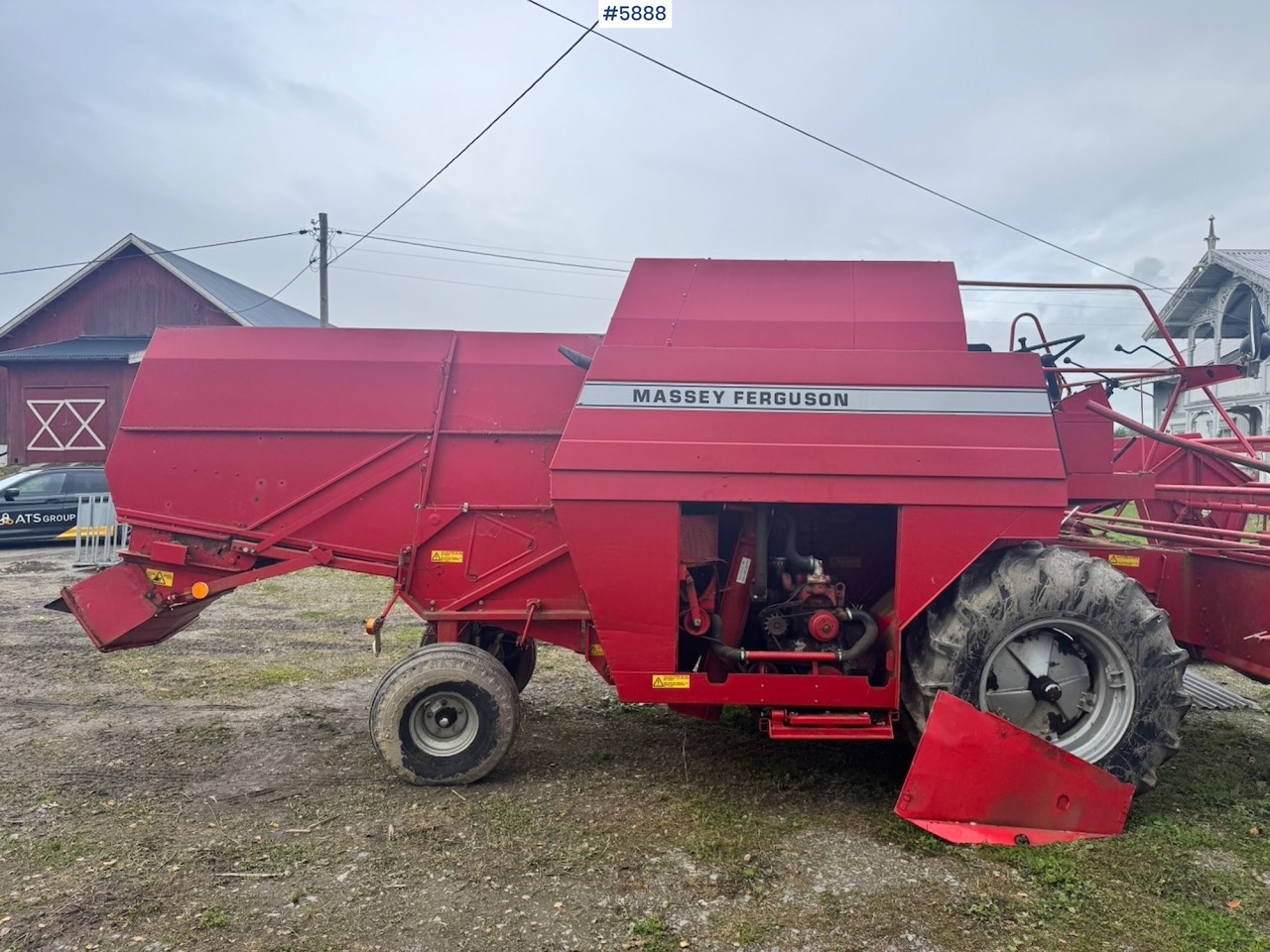 1986 Massey Ferguson 330 combine harvester - Mähdrescher: das Bild 2 1986 Massey Ferguson 330 combine harvester - Mähdrescher: das Bild 2