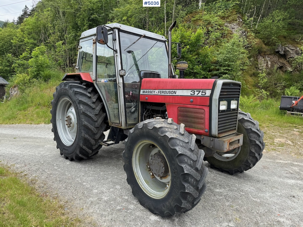 1988 Massey Ferguson 375 - Traktor: das Bild 4 1988 Massey Ferguson 375 - Traktor: das Bild 4