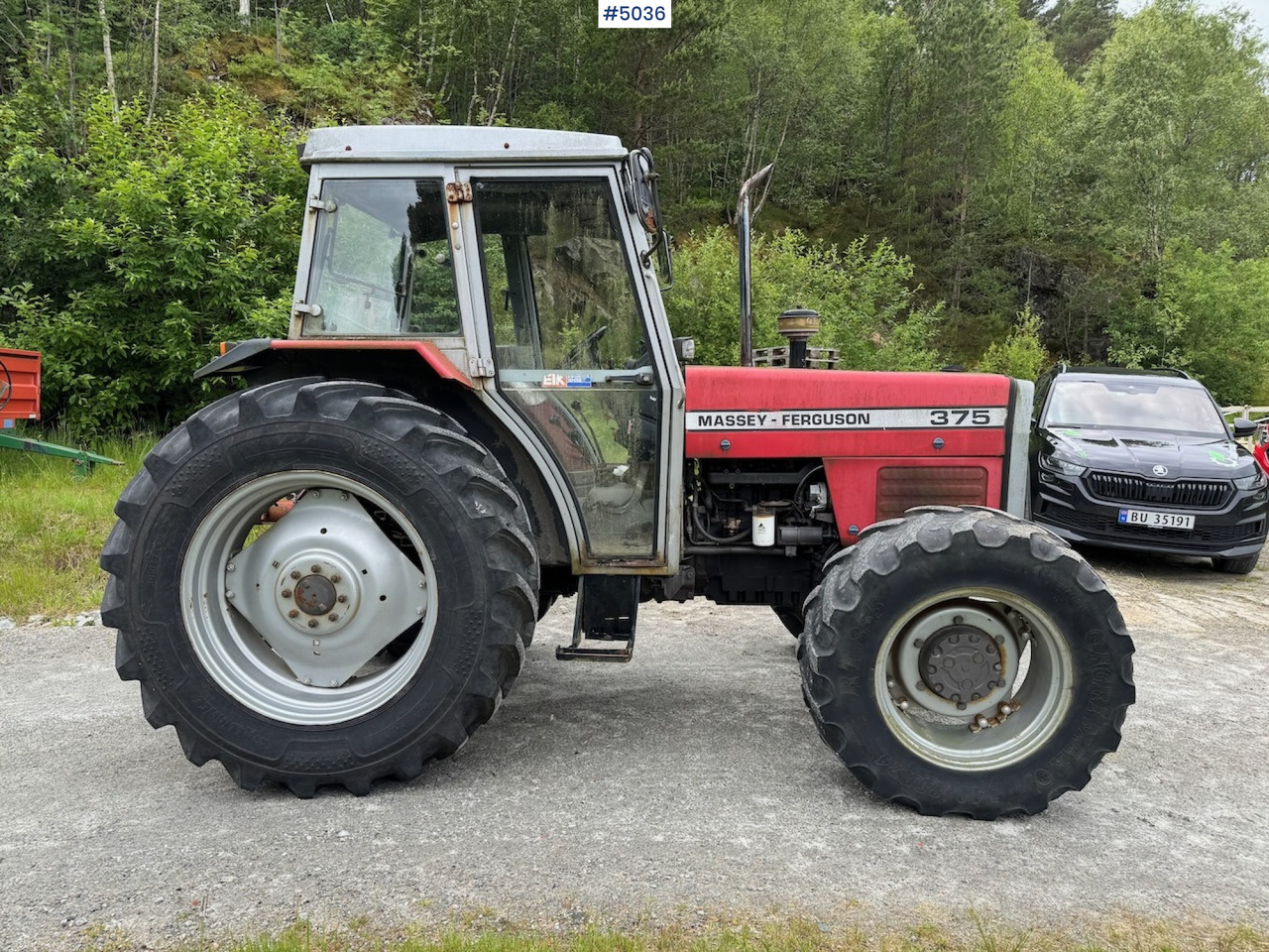 1988 Massey Ferguson 375 - Traktor: das Bild 5 1988 Massey Ferguson 375 - Traktor: das Bild 5