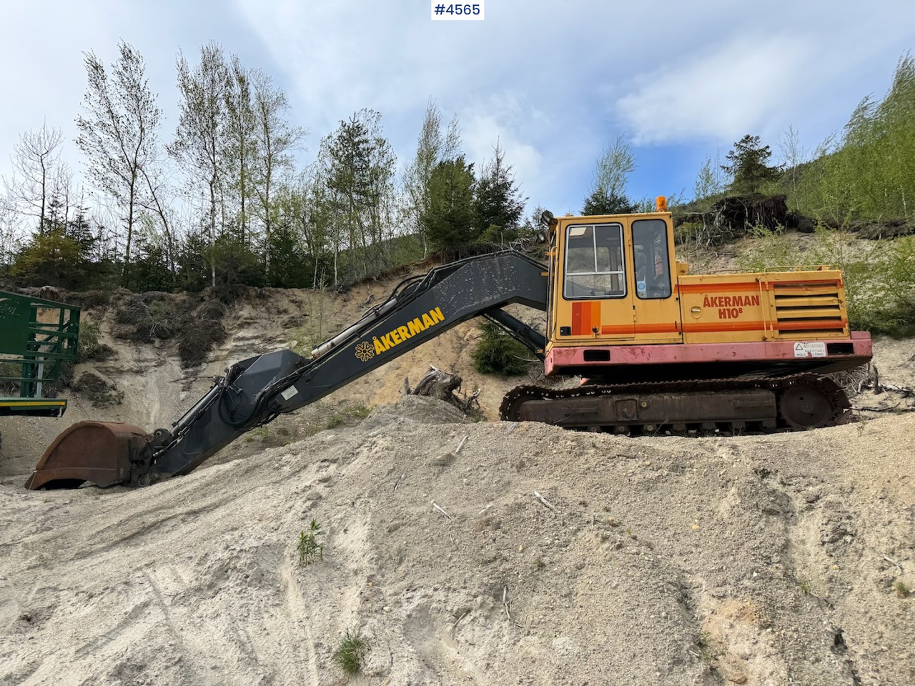 1990 Åkerman H10B - Bagger: das Bild 2 1990 Åkerman H10B - Bagger: das Bild 2