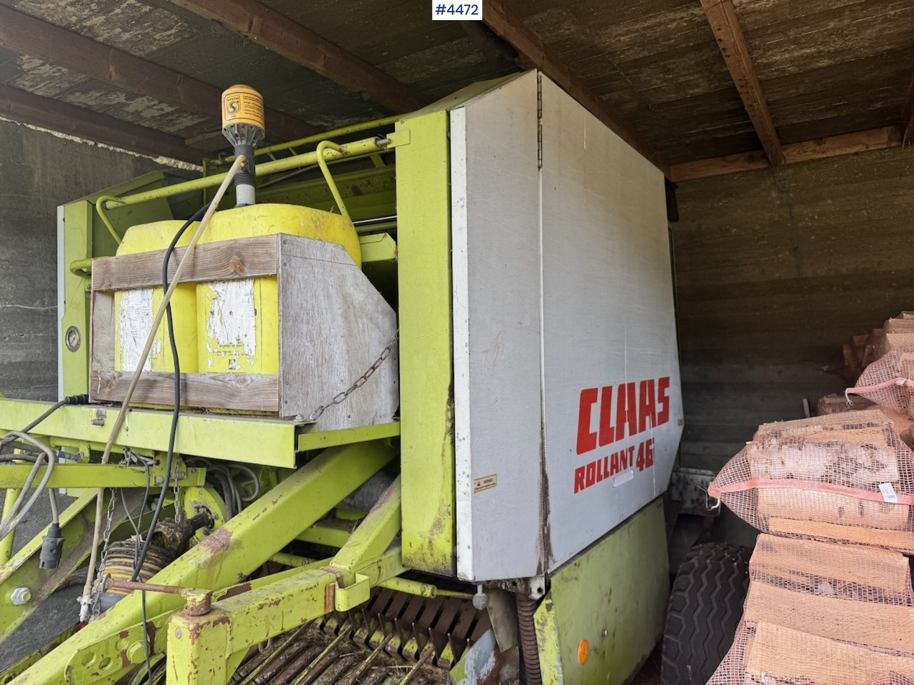 1990 Claas Rollant 46 Round Baler - Grünlandtechnik: das Bild 3 1990 Claas Rollant 46 Round Baler - Grünlandtechnik: das Bild 3