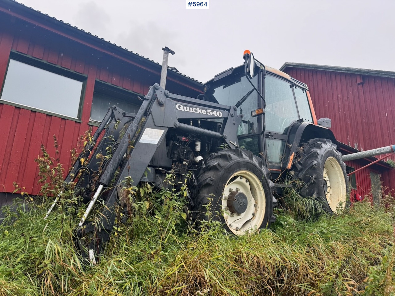 1991 Valmet 6100 Turbo with front loader and bucket - Traktor: das Bild 4 1991 Valmet 6100 Turbo with front loader and bucket - Traktor: das Bild 4