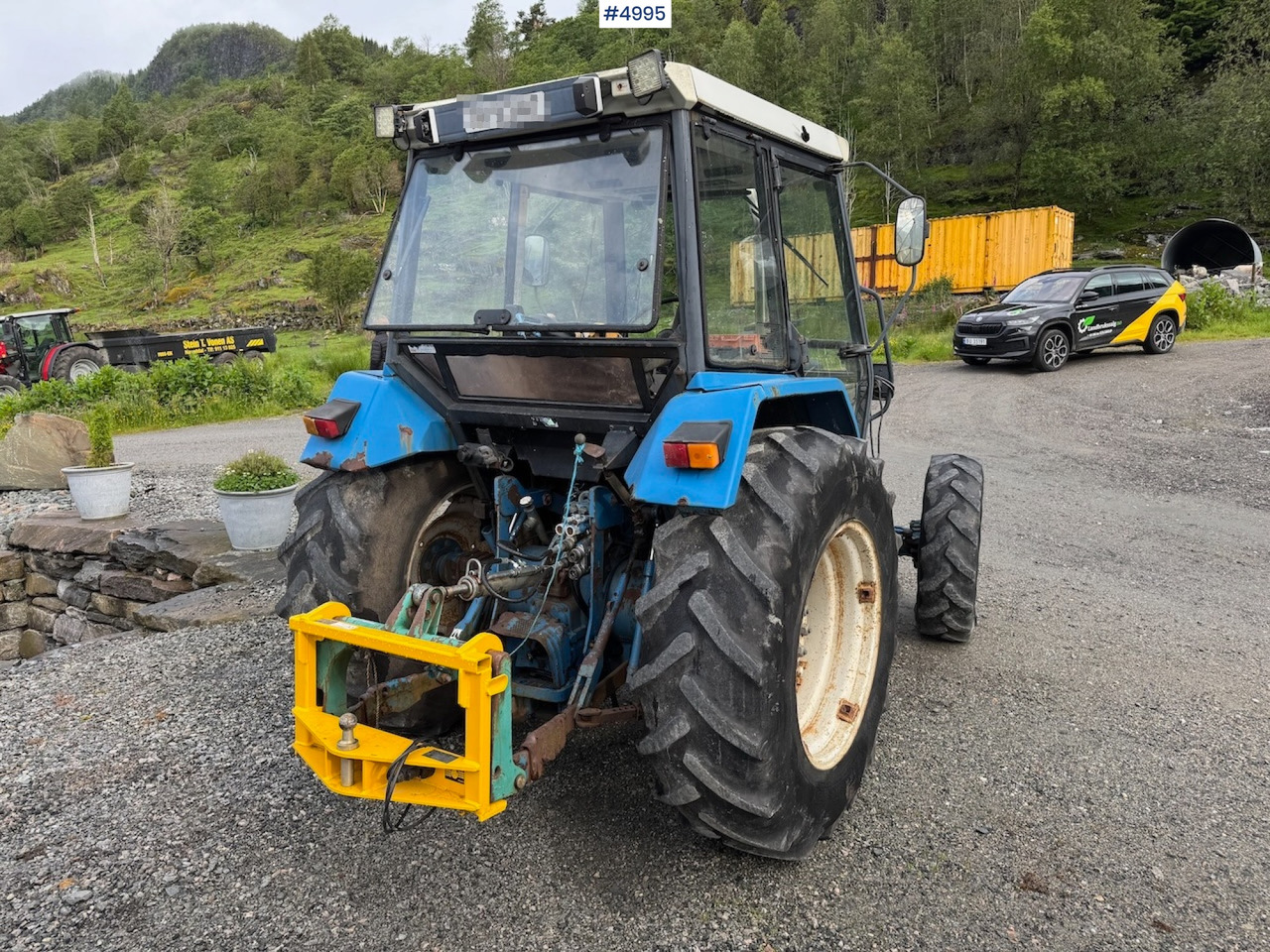 1992 Ford 4830 Turbo w/ twin wheels - Traktor: das Bild 5 1992 Ford 4830 Turbo w/ twin wheels - Traktor: das Bild 5