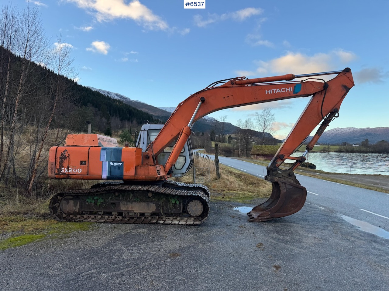 1992 Hitachi EX 200-2. Few hours. - Bagger: das Bild 2 1992 Hitachi EX 200-2. Few hours. - Bagger: das Bild 2