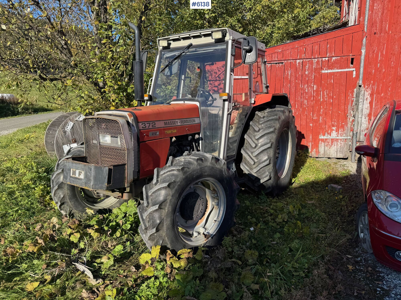 1992 Massey Ferguson 372 - Traktor: das Bild 1 1992 Massey Ferguson 372 - Traktor: das Bild 1
