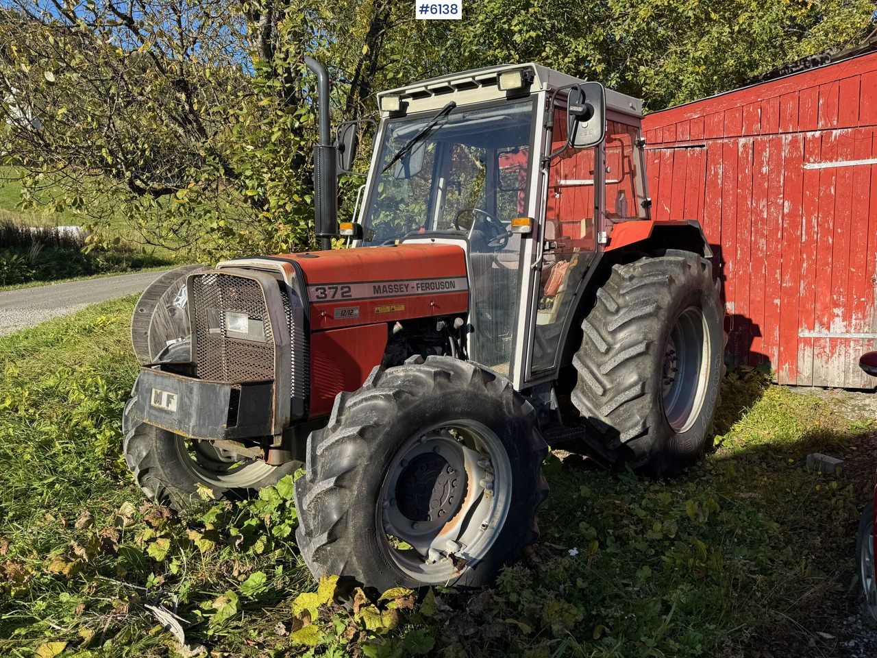 1992 Massey Ferguson 372 - Traktor: das Bild 2 1992 Massey Ferguson 372 - Traktor: das Bild 2