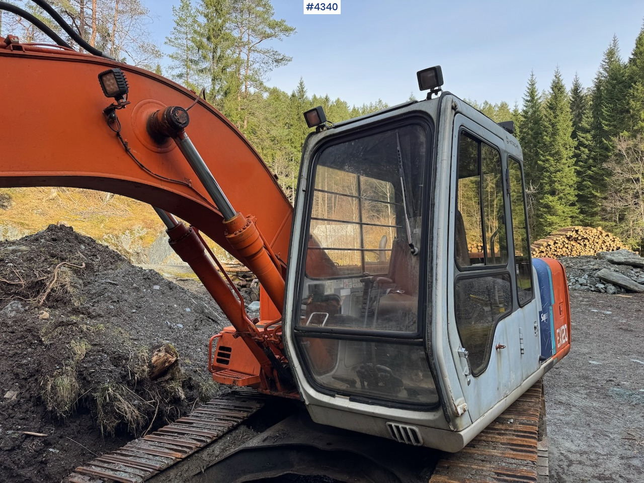 1994 Hitachi EX120-2 - Bagger: das Bild 5 1994 Hitachi EX120-2 - Bagger: das Bild 5