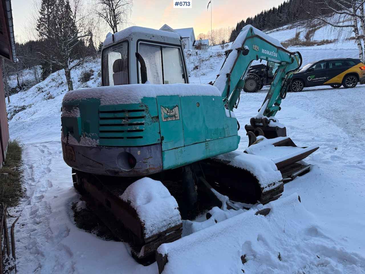 1994 Komatsu PC 95 w/ 2 buckets. - Bagger: das Bild 3 1994 Komatsu PC 95 w/ 2 buckets. - Bagger: das Bild 3