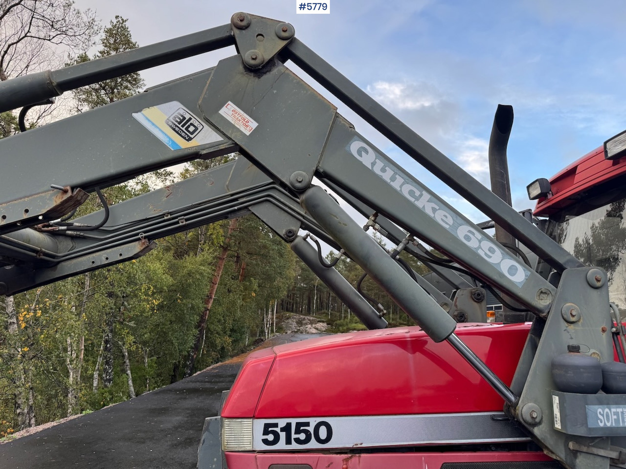 1995 Case IH 5150 Maxxum w/ front loader. - Traktor: das Bild 4 1995 Case IH 5150 Maxxum w/ front loader. - Traktor: das Bild 4