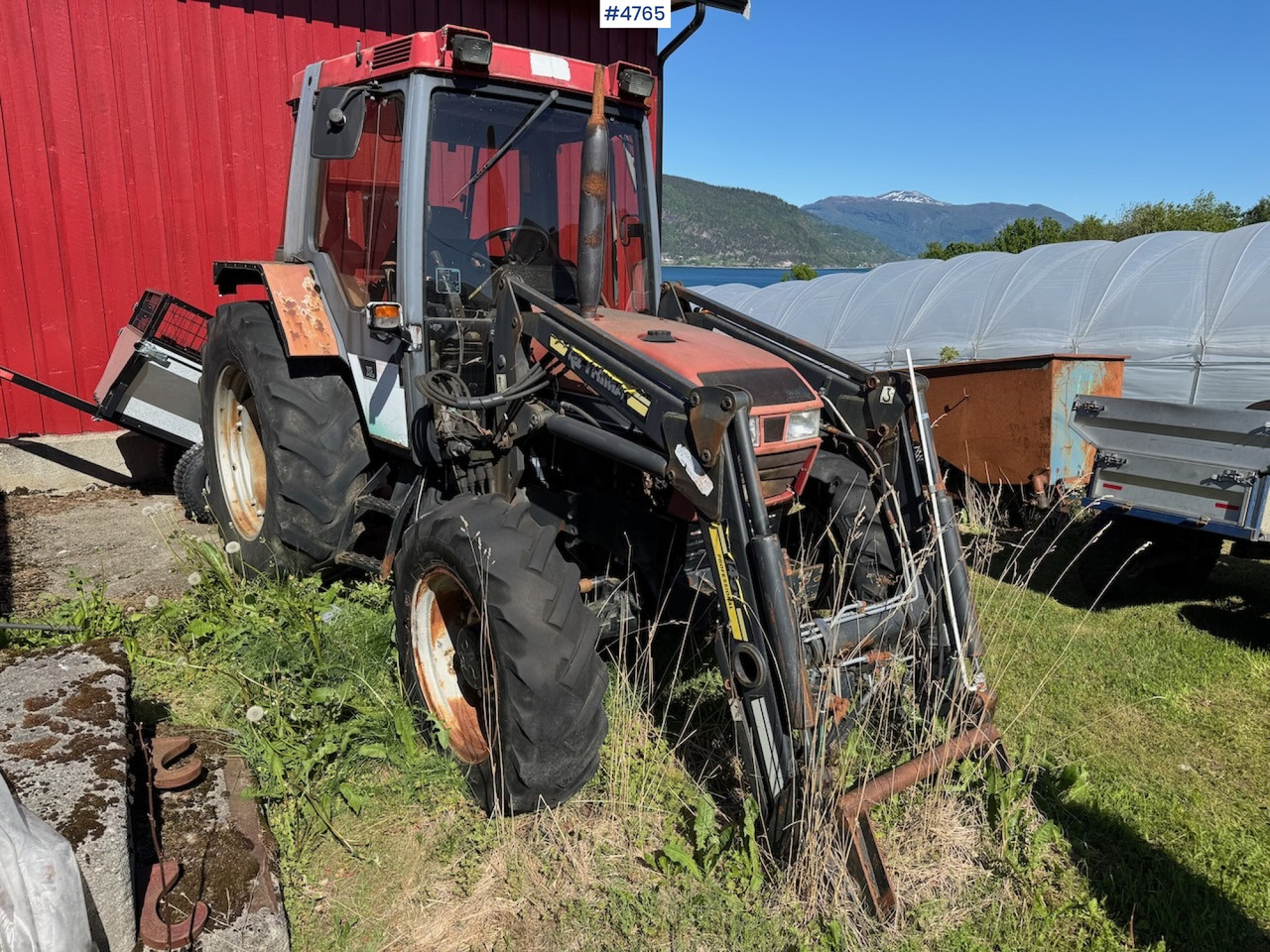 1995 Case International 4230 w/front loader. - Traktor: das Bild 4 1995 Case International 4230 w/front loader. - Traktor: das Bild 4