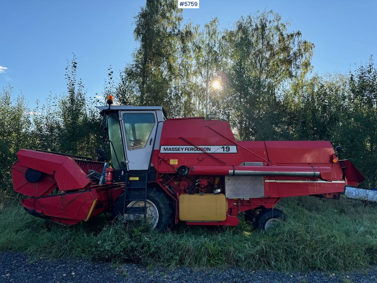 1995 Massey ferguson 19 - Mähdrescher: das Bild 5 1995 Massey ferguson 19 - Mähdrescher: das Bild 5