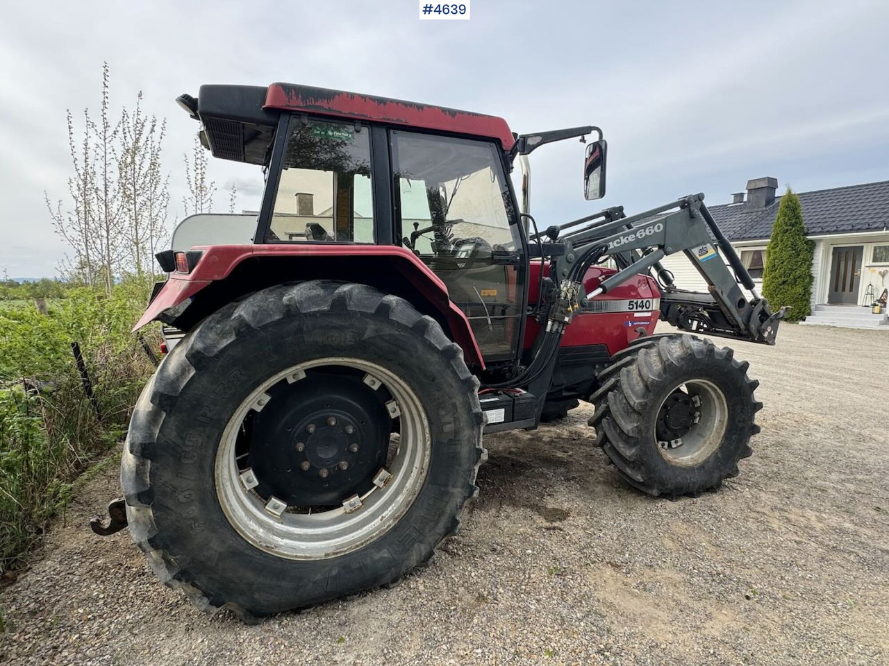 1996 CASE IH 5140 Maxxum Plus w/ front loader - Traktor: das Bild 5 1996 CASE IH 5140 Maxxum Plus w/ front loader - Traktor: das Bild 5