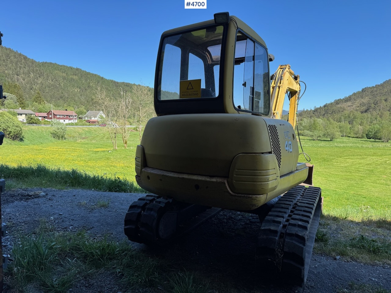 1997 Komatsu PC40-7. (Few hours). - Leasing 1997 Komatsu PC40-7. (Few hours).: das Bild 8