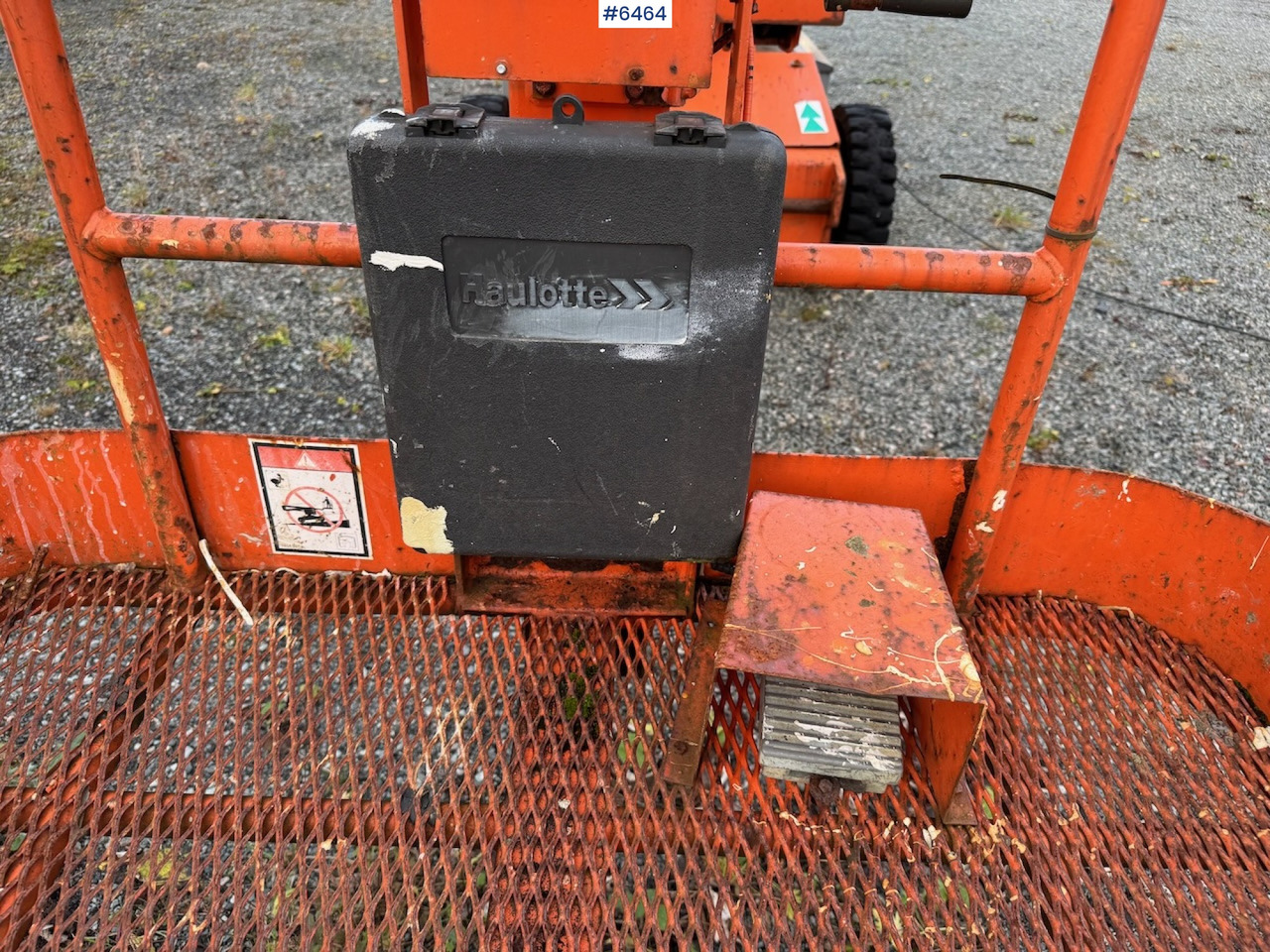 1998 Haulette HA 15 I Bomlift. Rep. object. - Arbeitsbühne: das Bild 4 1998 Haulette HA 15 I Bomlift. Rep. object. - Arbeitsbühne: das Bild 4