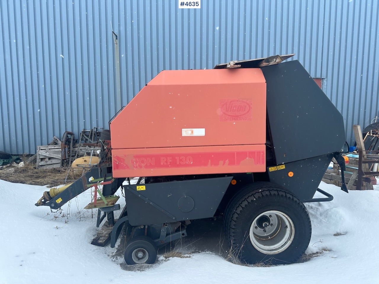 1998 Vicon RF 130 Round baler. - Grünlandtechnik: das Bild 4 1998 Vicon RF 130 Round baler. - Grünlandtechnik: das Bild 4