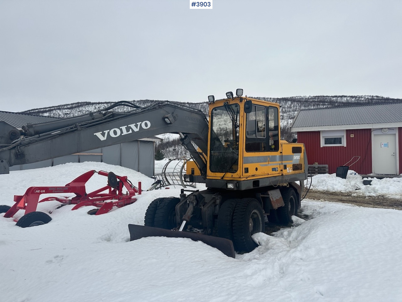 1998 Volvo EW150C wheel digger rep object w/ sanding bucket - Bagger: das Bild 2 1998 Volvo EW150C wheel digger rep object w/ sanding bucket - Bagger: das Bild 2