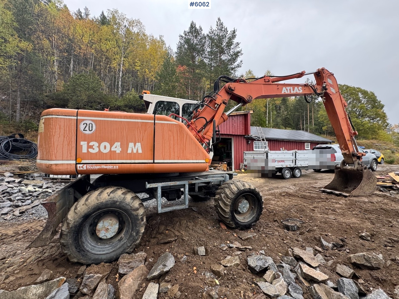 2002 Atlas 1304 w/ 1 backhoe bucket Low Hours! - Mobilbagger: das Bild 5 2002 Atlas 1304 w/ 1 backhoe bucket Low Hours! - Mobilbagger: das Bild 5