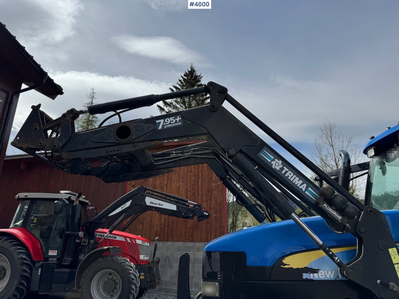 Traktor 2005 New Holland TM190 w/front loader: das Bild 25