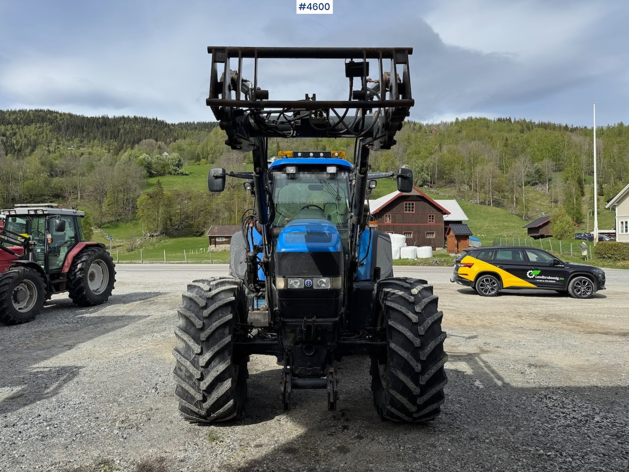 Traktor 2005 New Holland TM190 w/front loader: das Bild 26
