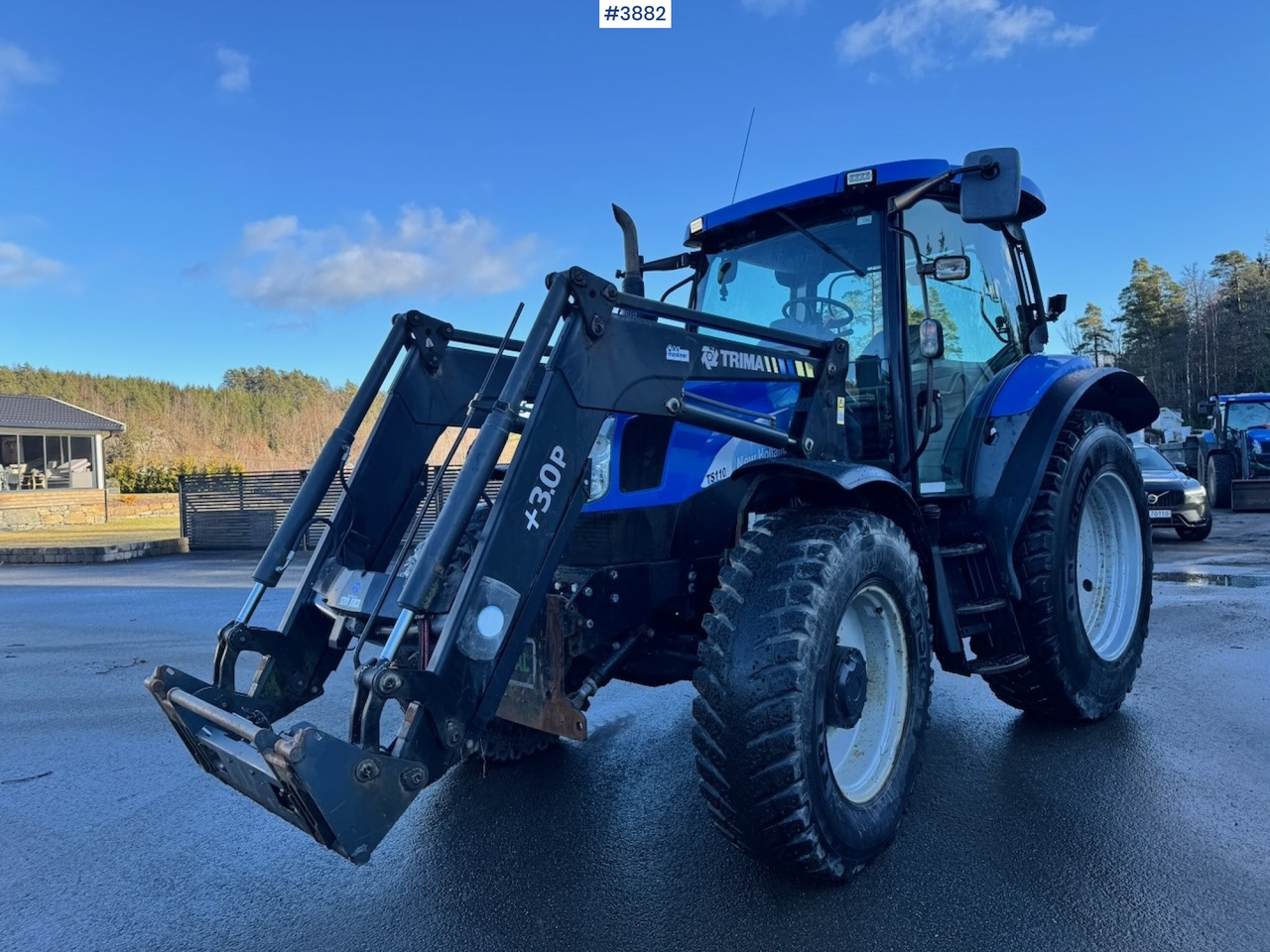 2007 New Holland TS110A - Traktor: das Bild 2 2007 New Holland TS110A - Traktor: das Bild 2