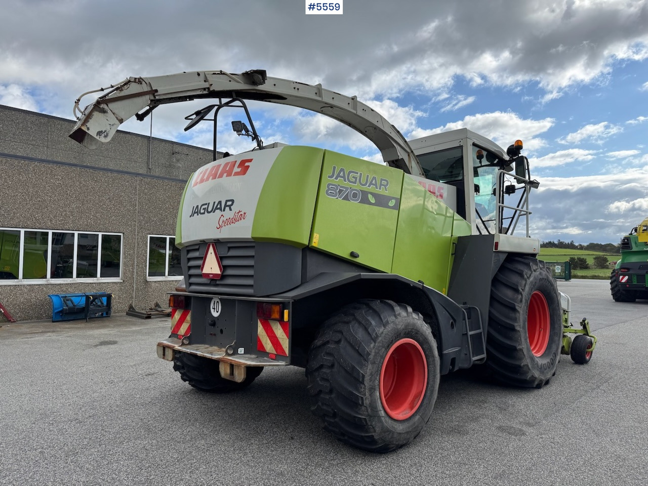2008 Claas Jaguar 870 - Grünlandtechnik: das Bild 4 2008 Claas Jaguar 870 - Grünlandtechnik: das Bild 4