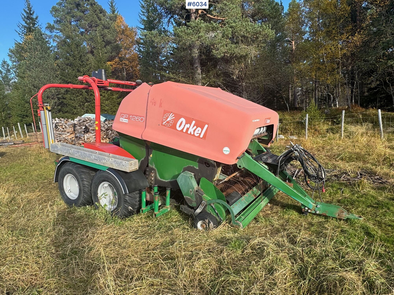 2008 Orkel 1260 round baler - Grünlandtechnik: das Bild 3 2008 Orkel 1260 round baler - Grünlandtechnik: das Bild 3