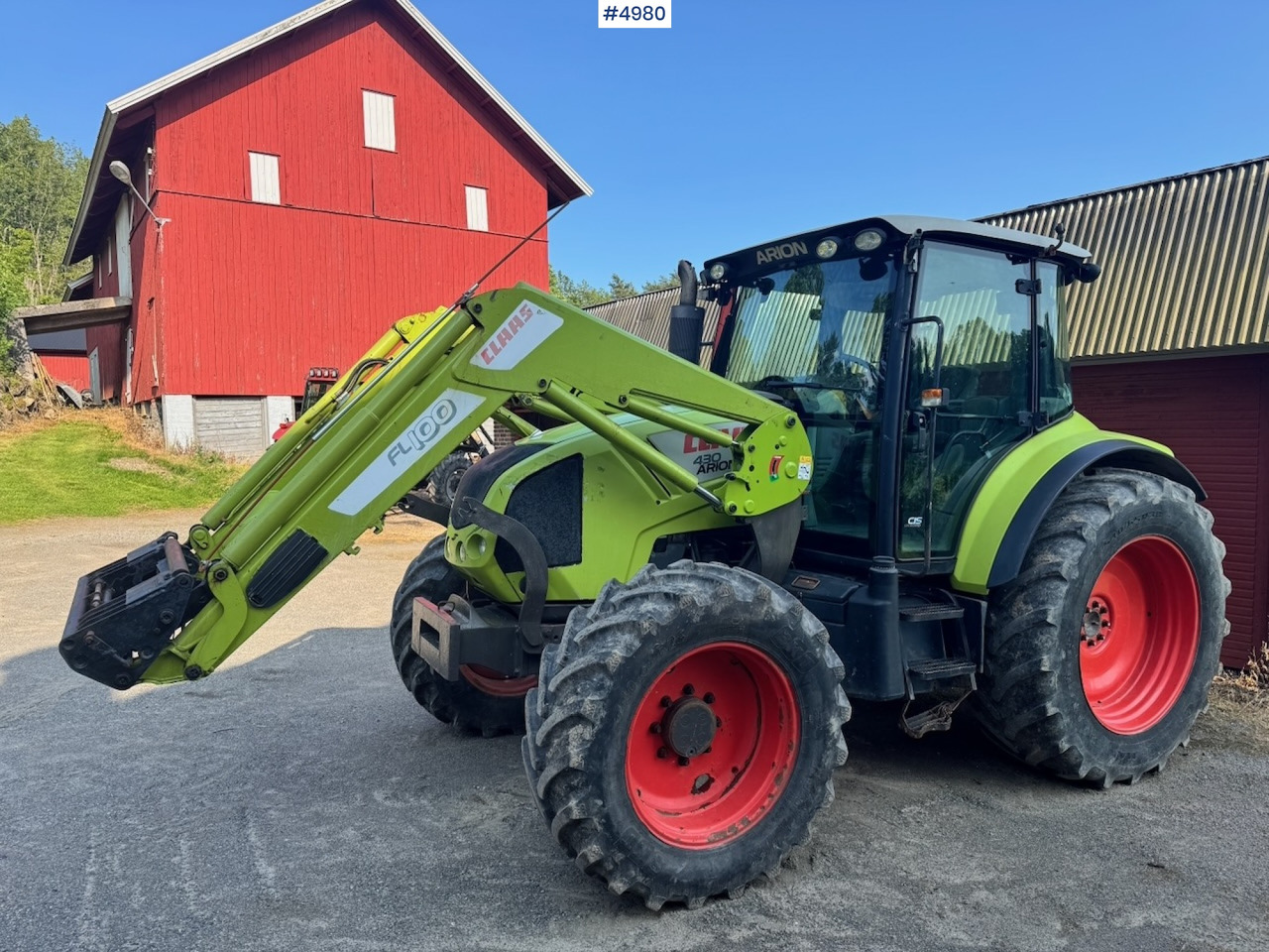 2012 Claas Arion 430 with Front Loader – 5000 Hours! - Traktor: das Bild 1 2012 Claas Arion 430 with Front Loader – 5000 Hours! - Traktor: das Bild 1