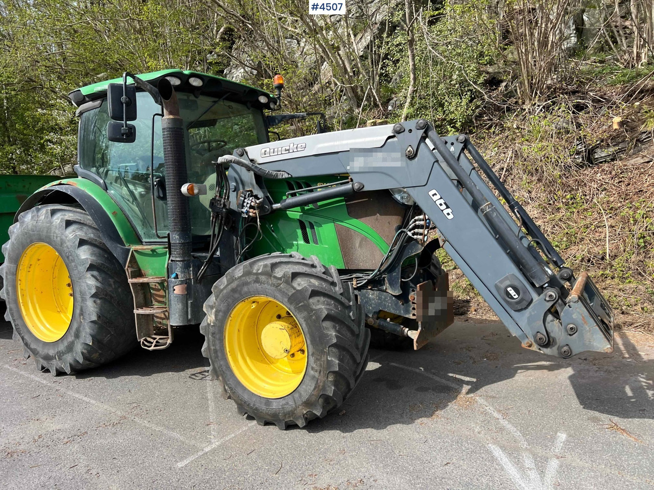 2012 John Deere 6140R w/ front loader and 2020 Foss-Eik 5.150 dump trailer - Traktor: das Bild 3 2012 John Deere 6140R w/ front loader and 2020 Foss-Eik 5.150 dump trailer - Traktor: das Bild 3