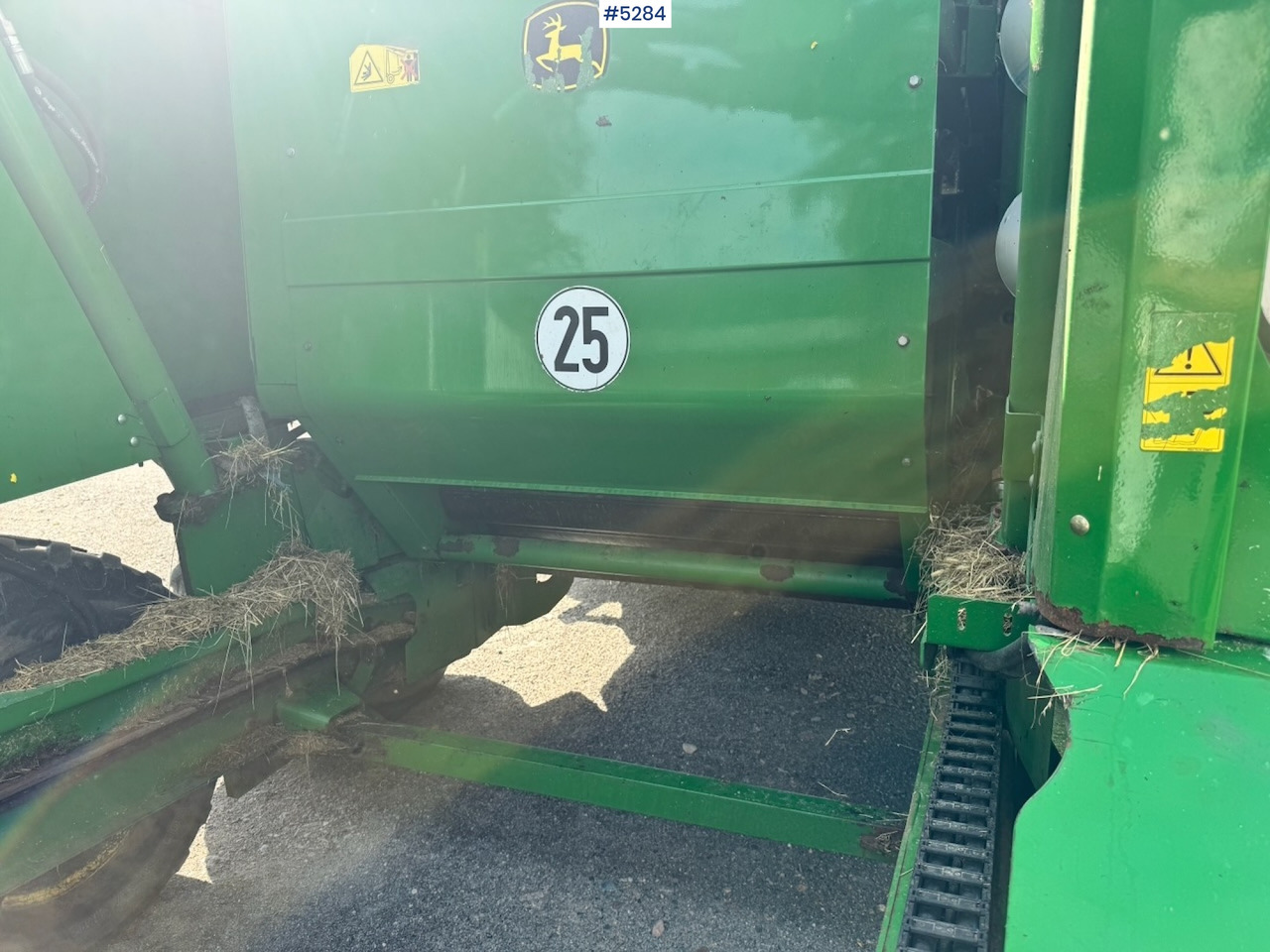 Grünlandtechnik 2012 John Deere 744 Combi baler.: das Bild 17