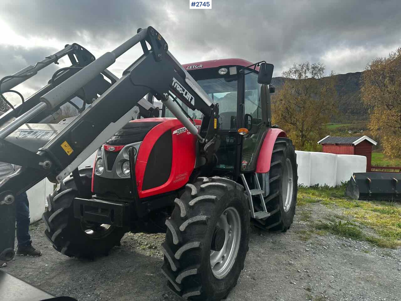 2012 ZETOR PROXIMA POWER 90 w/ Trac-lift Front loader and Bucket - Traktor: das Bild 3 2012 ZETOR PROXIMA POWER 90 w/ Trac-lift Front loader and Bucket - Traktor: das Bild 3