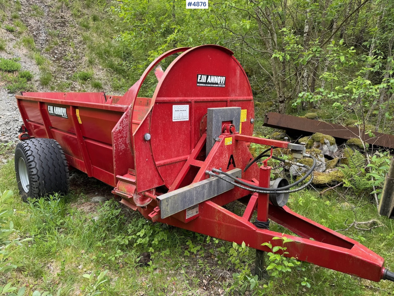 2013 F.lli Annovi A 65 Dry manure spreader - Dungstreuer: das Bild 1 2013 F.lli Annovi A 65 Dry manure spreader - Dungstreuer: das Bild 1