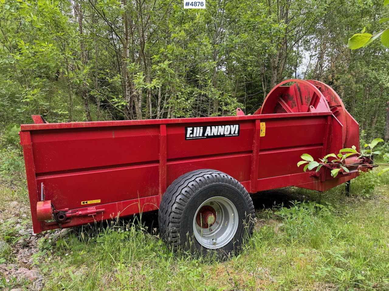 2013 F.lli Annovi A 65 Dry manure spreader - Dungstreuer: das Bild 3 2013 F.lli Annovi A 65 Dry manure spreader - Dungstreuer: das Bild 3