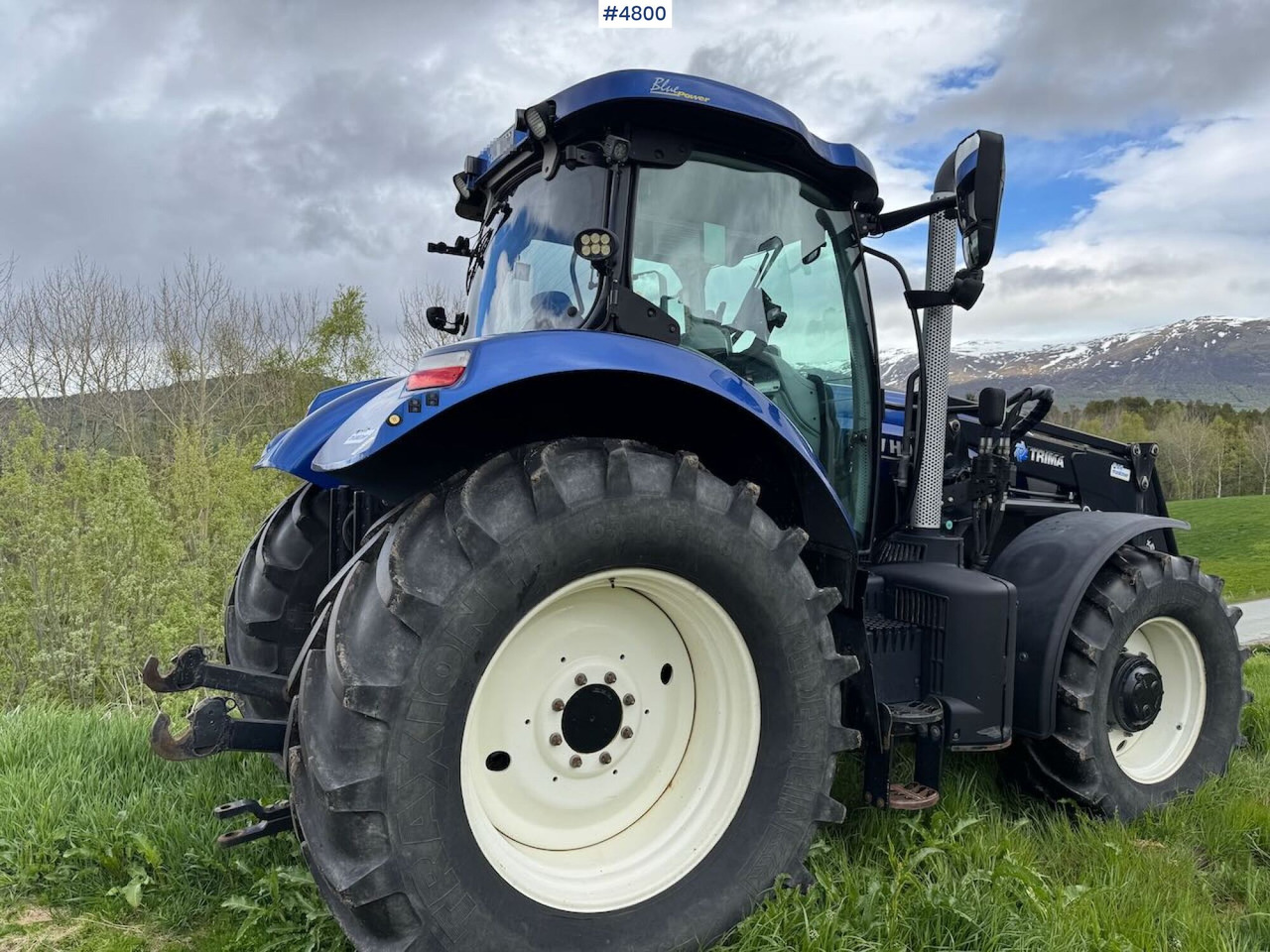 2013 New Holland T7.210 AC Blue Power m/ Frontlaster - Traktor: das Bild 3 2013 New Holland T7.210 AC Blue Power m/ Frontlaster - Traktor: das Bild 3