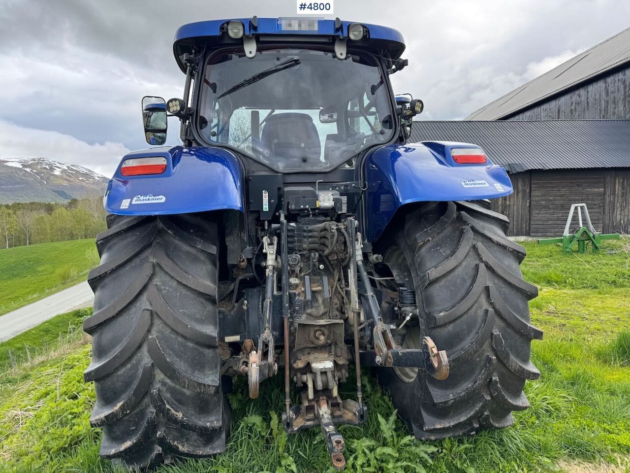 2013 New Holland T7.210 AC Blue Power m/ Frontlaster - Traktor: das Bild 4 2013 New Holland T7.210 AC Blue Power m/ Frontlaster - Traktor: das Bild 4