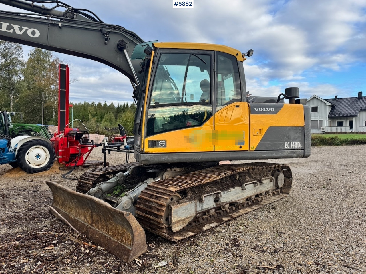 2013 Volvo EC140DL Crawler Excavator w/ Cleaning Bucket. - Bagger: das Bild 4 2013 Volvo EC140DL Crawler Excavator w/ Cleaning Bucket. - Bagger: das Bild 4