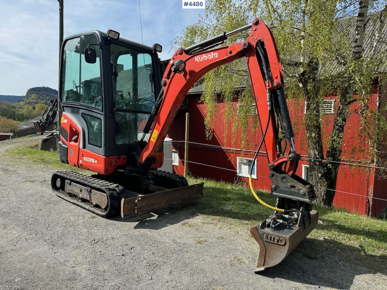 2014 Kubota KX019 Mini excavator with two buckets - Bagger: das Bild 5 2014 Kubota KX019 Mini excavator with two buckets - Bagger: das Bild 5