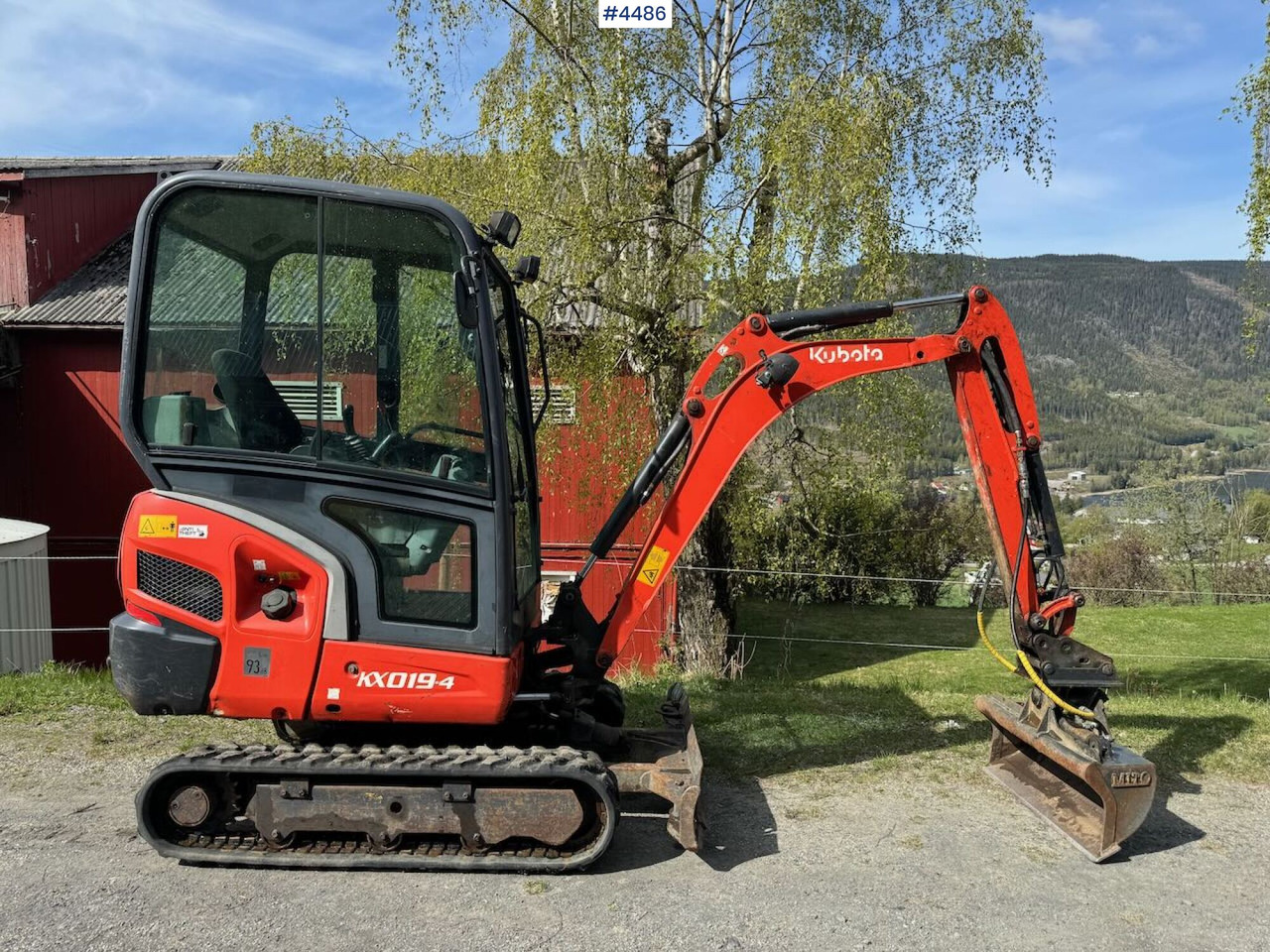 2014 Kubota KX019 Mini excavator with two buckets - Bagger: das Bild 2 2014 Kubota KX019 Mini excavator with two buckets - Bagger: das Bild 2