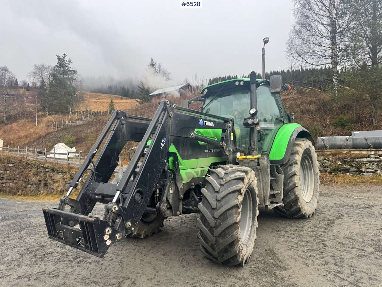2015 Deutz-fahr 6180 Agrotron w/ Front loader and Front hydraulics. 4010 hours! - Traktor: das Bild 1 2015 Deutz-fahr 6180 Agrotron w/ Front loader and Front hydraulics. 4010 hours! - Traktor: das Bild 1