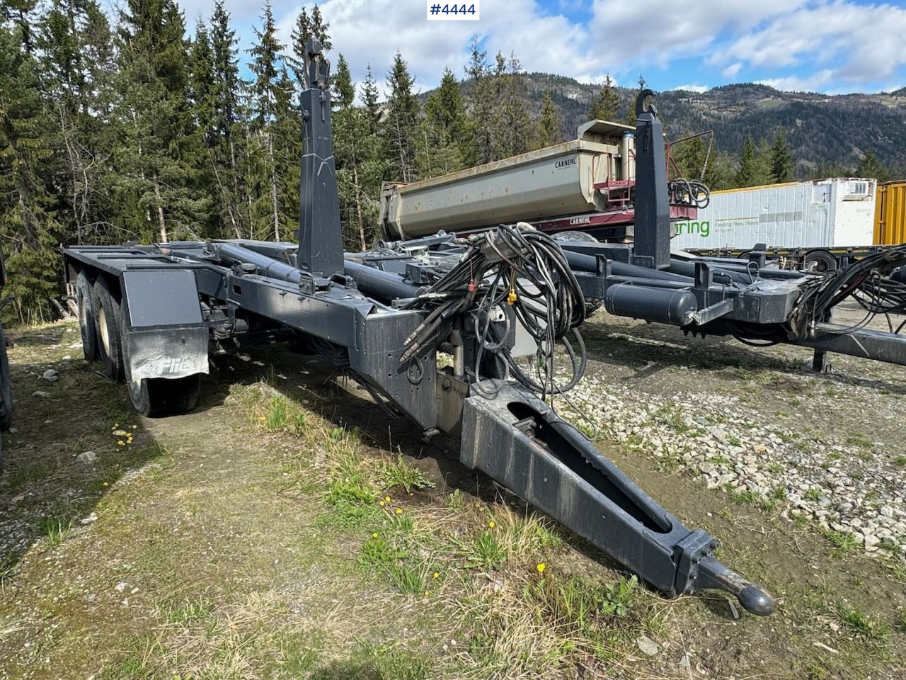 2015 Fliegl hook trailer - Tieflader Anhänger: das Bild 3 2015 Fliegl hook trailer - Tieflader Anhänger: das Bild 3