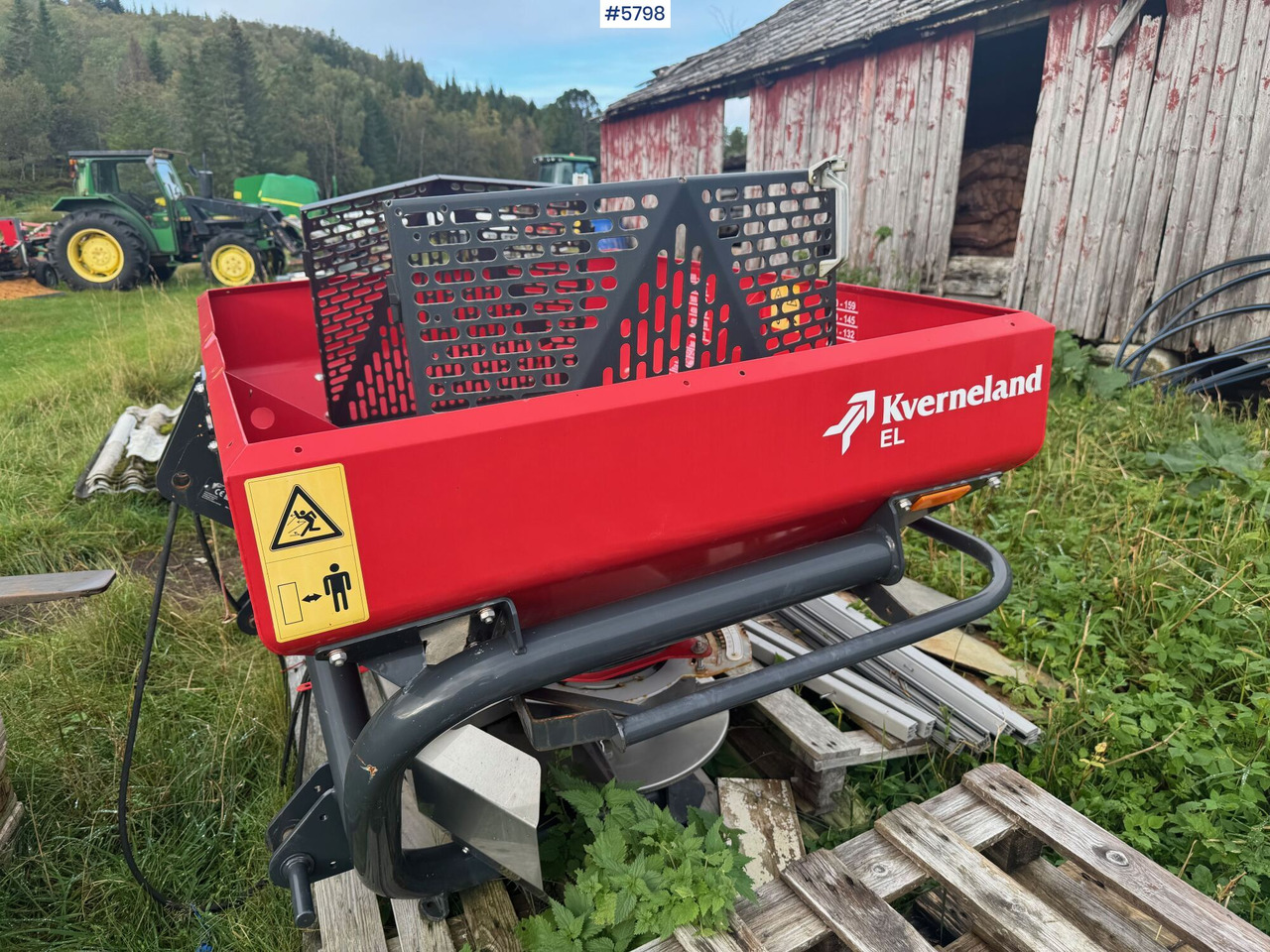 2018 Kverneland Manure spreader. Repair project - Düngerstreuer: das Bild 3 2018 Kverneland Manure spreader. Repair project - Düngerstreuer: das Bild 3