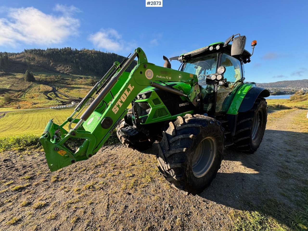 2019 Deutz-Fahr 6120 TV w/front loader and twin wheels - Traktor: das Bild 1 2019 Deutz-Fahr 6120 TV w/front loader and twin wheels - Traktor: das Bild 1