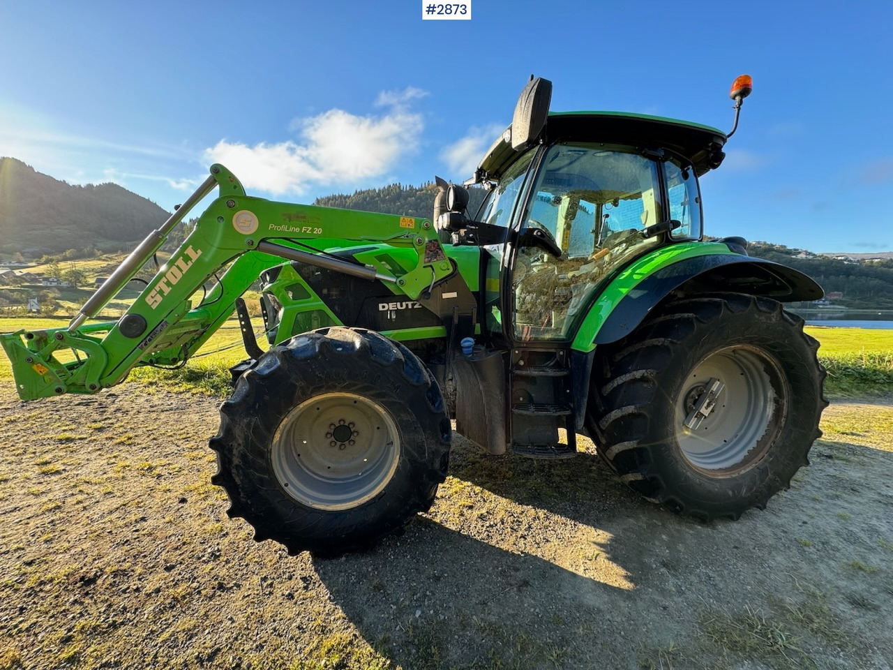 2019 Deutz-Fahr 6120 TV w/front loader and twin wheels - Traktor: das Bild 3 2019 Deutz-Fahr 6120 TV w/front loader and twin wheels - Traktor: das Bild 3