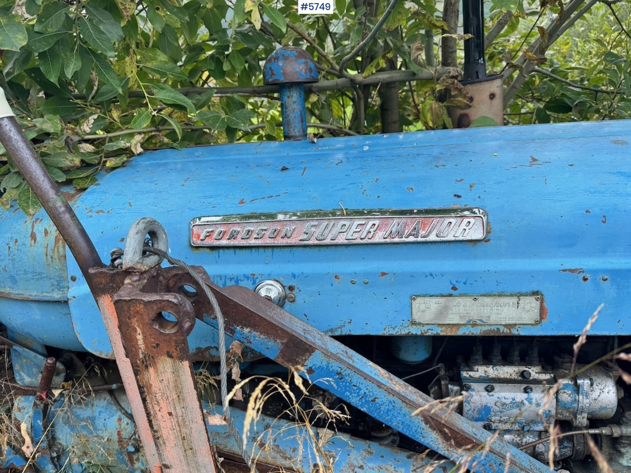 Ca. 1961 Fordson Super Major 4×2 Tractor w/ Bucket - Traktor: das Bild 5 Ca. 1961 Fordson Super Major 4×2 Tractor w/ Bucket - Traktor: das Bild 5