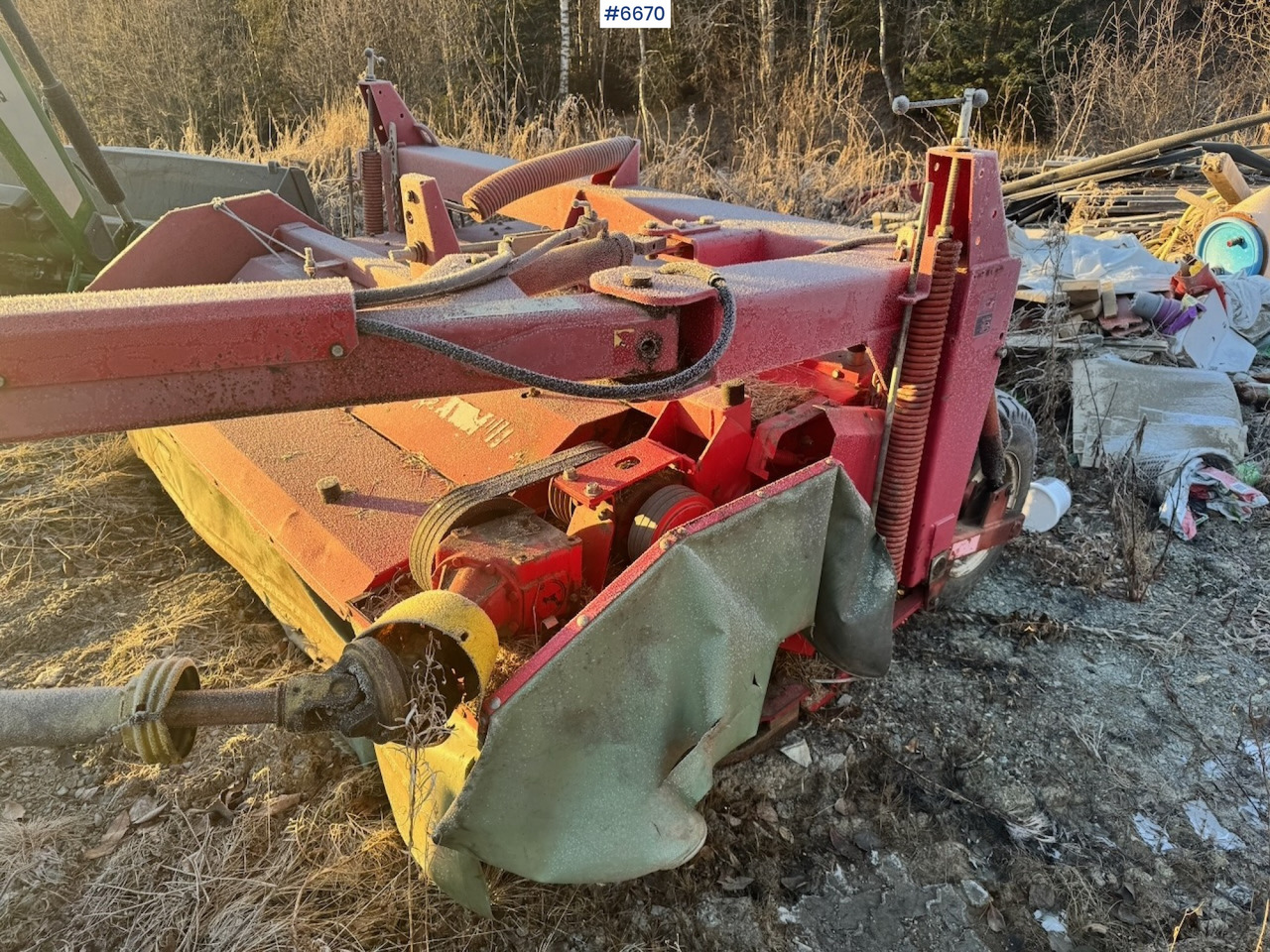 Circa 2003 JF CMS2800 mower. - Mähwerk: das Bild 4 Circa 2003 JF CMS2800 mower. - Mähwerk: das Bild 4