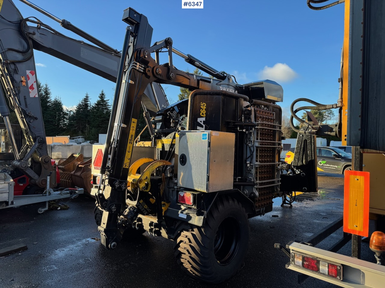 2023 Kesla C645 Wood chipper w/ crane. - Forsttechnik: das Bild 5 2023 Kesla C645 Wood chipper w/ crane. - Forsttechnik: das Bild 5