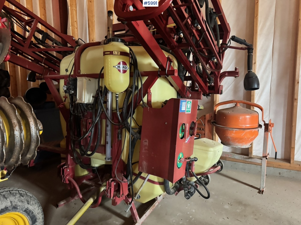 Hardi Åkersprøyte. 21 w booms. - Pflanzenschutzspritze: das Bild 3 Hardi Åkersprøyte. 21 w booms. - Pflanzenschutzspritze: das Bild 3