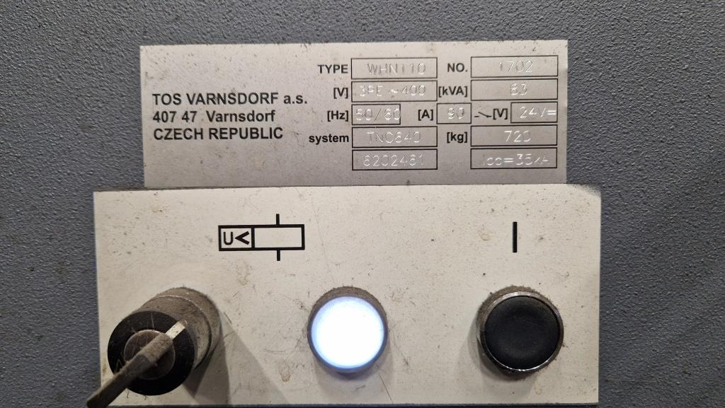 TOS WHN 110 - Metallbearbeitungsmaschine: das Bild 5 TOS WHN 110 - Metallbearbeitungsmaschine: das Bild 5