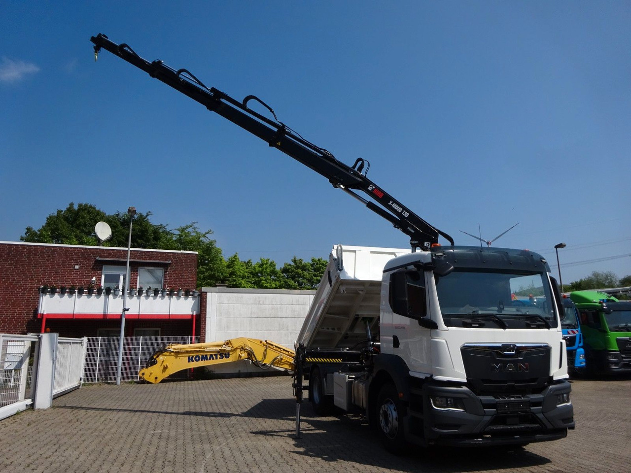 MAN 22.400 TGS + HIAB X-HIDUO 138 Kran - Autokran: das Bild 4 MAN 22.400 TGS + HIAB X-HIDUO 138 Kran - Autokran: das Bild 4