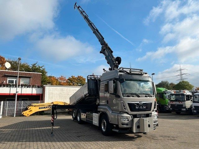 MAN 28.500 TGS 3Skipper + Fassi 395 Kran+Greifer 6x2 - Autokran: das Bild 1 MAN 28.500 TGS 3Skipper + Fassi 395 Kran+Greifer 6x2 - Autokran: das Bild 1