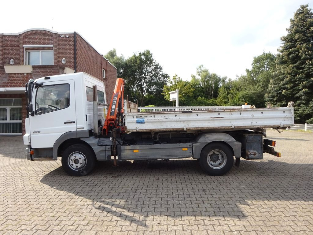 Mercedes-Benz 818 Atego MEILLER 3Skipper + Terex 36.2 Kran 4x2 - Kipper Transporter: das Bild 3 Mercedes-Benz 818 Atego MEILLER 3Skipper + Terex 36.2 Kran 4x2 - Kipper Transporter: das Bild 3